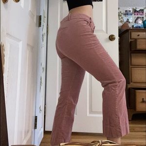 J. Crew Corduroy pink pants